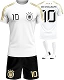 Deutschland Trikot Kinder Herren Damen WM 2026 Fussball Geschenke Jungen Coole Sachen für Jungs Fußball Trainingsanzug Tshirt EM Shirt geschenk junge 10 jahre Fußballtrikot Mädchen Set IIIII20Fo7IIIII