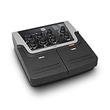LD Systems FX 300-2-Kanal-Pedal mit 16 digitalen Effekten, schw