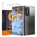 Carantee 2+2 Stück Schutzfolie für Panzerglas für Samsung Galaxy Note 20 Ultra 5G, 9H Härte, Hohe Auflösung Schutzglas mit Kameraschutz, Anti-Schmutz, Hülle Freundlich Note 20 Ultra Display