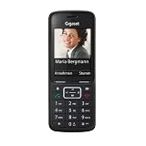 Gigaset PREMIUM 300HX - DECT-Mobilteil mit Ladeschale - Fritzbox-kompatiblel - hochwertiges Schnurloses Telefon für Router und DECT-Basis - Farbdisplay - exzellente Sprachqualität, schw