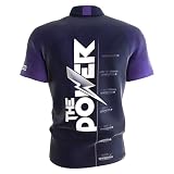 Target Darts Phil 'The Power' Taylor 2023 Edition Coolplay Collared Pro Darts Shirt (2XL)
