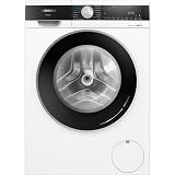 Siemens WN44G241, iQ500 Smarter Waschtrockner 9 kg Waschen und 6 kg. Trocknen, 1400 UpM, Antiflecken-System, smartFinish – Glättet sämtliche Knitterfalten, Outdoor-Prog