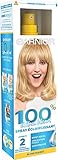 Garnier 100% Ultra Blond Aufhellungsspray, natürlich & progressiv, Strähnen-Effekte, Sonnenkristall, 125