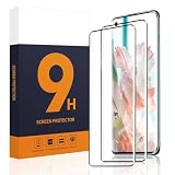 Carantee 2 Stück Hartglas für Xiaomi Mi 10 Pro, 3D-Vollschutz, schmutzabweisend, Displayschutz für Xiaomi 10