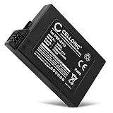 CELLONIC 1x Akku für Spielekonsole Kompatibel mit Sony PSP Slim & Lite 2, PSP Slim & Lite 3, PSP-S110 - (1200mAh, 3.7V)