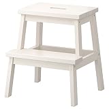 IKEA BEKVÄM Tritthocker, 50 cm, Weiß