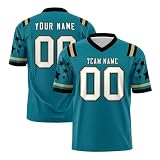 WSYZXXN Rugby Trikot & Fußballtrikot Kinder American Football Kostüm für Herren Damen Jugend & Kinder Personalisierung American Football Trikot Trikot Custom Football Jersey