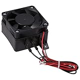 Heizlüfter Auto 100W 12V Elektrische PTC-Heizung Autolüfter-Luftheizkörper Energiesparender Heizelement Auto Fan Lufterhitzer Konstante Temperatur H