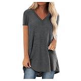 Damen Poloshirt Country Kleidung Damen MottoShirt Damen Blusenkleid Schwarz Flammgarnshirt Damen Unterziehrolli Damen Langarm Schleife Geschenk Bluse Damen Elegant Weiss Braunes T Shirt D
