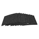 Nunafey Möbelfilzpads, Dicke, tief gewebte Feuchtigkeit und schimmelfeste, Kratzfeste Filzstühle, lautlos für Holzböden, Laminatfliesen und Marmorbö