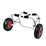 Kajakwagen, Dolly-Bootsträgerwagen, Kajak-Kanuträger, Dolly-Anhänger, Faltbarer Paddle-Board-Transport für Weichen S