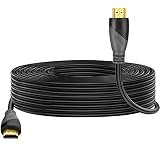 HDMI-Kabel 30FT High Speed HDMI-Kabel 4K 60Hz 2K 1080P Full HD HDMI 2.0 18Gbps vergoldete Anschlüsse 26AWG Ethernet/HDR/ARC/HDCP 2.2 kompatibel mit Laptop Monitor PS5 PS4 Xbox Switch Fire TV