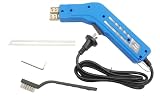 300W Styroporschneider, (0-600℃) Temperatur Einstellbar, Heißschneider für Seile Styrocutter mit 10 cm + 15 cm Gerade Klingen für EPS, KT Board, PU, Seilgewebe, S