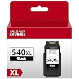 Economink PG 540 Schwarz Kompatibel für Canon 540, 540 XL Druckerpatronen für Pixma TS5150 MG3650s MX475 TS5151 MG3650 MG4250 MG3600 MX535 MG3550 MG3200 MG3150 MX395 Drucker (1er-Pack)