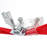 CKPSMS Marke -1 Stück Verstellbarer Schrägbandfuß mit hohem Schaft #6288 Kompatibel mit/Ersatz für Marke PFAFF 1214 1216 Marke Juki TL98Q,TL98QE