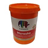 Caparol MURESKO Acryl-Siloxan-Fasenmalfarbe mit hoher Wasserdampfstreuung und Wasserdampfdurchlässigkeit, 12.5 Liter, Weiß