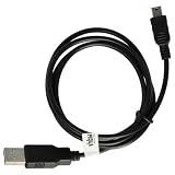 vhbw USB Datenkabel kompatibel mit Sony Playstation Portable PSP-1000, PSP-1004, PSP-2000, PSP-2004, PSP-3000, PSP-3004, Slim Lite Konsole, Spielek