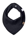 NAME IT Halstuch Baby Dreieckstuch UNI in Rippoptik Organic Cotton (Night Sky)