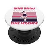 Personalberaterin lustig - Eine Frau, eine Personalberaterin PopSockets mit austauschbarem PopGrip