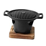 BCOATH 1 Satz Koreanisches Bbq Japanischer Holzkohleofen Kleiner Teppanyaki-grill Japanischer Holzkohlegrill Mini-holzkohlegrill Indoor-hibachi-grill Tragbarer Grill G