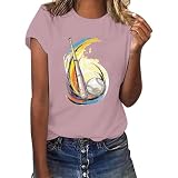 Cocila Angebote des Tages Sale Damen Jeansbluse Damen Tshirt Mit Gruenem Print Business Outfit Damen Sommer Glitzershirt Schwarz Damen Damen Top V Ausschnitt Meine Bestellungen Anzeig