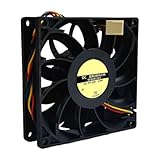 Psdndeww Quiet Operations FFB0912SH Computer-Lüfter mit 50 dB Geräuschpegel, 92 x 92 x 25 mm, 92