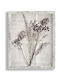 VO design Benno Bilderrahmen Wunschformat kompletter Posterrahmen Puzzlerahmen passend f Bild 67x90 cm Weiss Vintage Shabby Chic 90x67 cm Hintergrund W