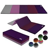 ALPIDEX Turnmatte klappbare Weichbodenmatte 185 x 78 x 3,2 cm Gymnastikmatte Sportmatte für zuhause Kinder Erwachsene, Farbe: