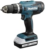 Makita HP488D009 2-Gang-Akku-Schlagbohrschrauber inkl. 2. Akku, inkl. Ladegerät, inkl. Koffer, mit Zubehö