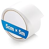 ecooe Planenband, Reparaturklebeband für Gewebeplanen, Zelt Klebeband 5CM X 5M, Reparaturklebeband für LKW abdeckplane, Markise, Transp