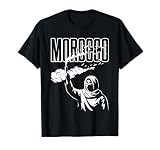 Marokko Geschenk Flagge Morocco Marokkaner Berber Nafri T-S
