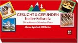 Gesucht & gefunden in der Schweiz - Die schönsten Schweizer Paare: Memo-Spiel mit 40 Karten in einer hochwertigen Box