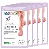 5er Pack Fußmaske Hornhaut und abgestorbene Haut entfernen Fußpeeling Maske Anti Aging Exfoliating Socken Fußschälmaske Hornhaut Socken Peeling Baby Feet für Frauen & M