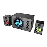 HOMSFOU 1 Satz Audio USB-soundbar Stereo-Lautsprecher Stereo-musikplayer Musikspieler Aktivlautsprecher Soundbar Für Fernseher Stereo Lautsprecher Tv-soundbar Stereo-soundbox Hölzern Black