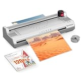 Laminiergerät mit 120 Blatt Briefgröße für A3/A4/A6, 11 x 17, warm- und kaltgewalzt, 3-5 mm mit Pap