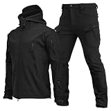 Winter Jogginganzug Herren, Baseball Set, Warmer Jogginganzug Herren Winter, Jogginghose Herren original, kostüm 80er Herren, Trainingsanzug-Herren, fußball trainingsset, Bequeme Hose Herren, Jogging