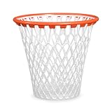 balvi - Basket Papierkorb. Mit dem lustigem Look eines Basketballkorbs. Farbe: weiß. Herg