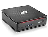 Fujitsu Esprimo Q520 Intel Core i3 4130 256GB SSD Festplatte 8GB Speicher Windows 10 Home Desktop Computer Mini PC (Generalüberholt)