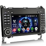 erisin Android 14 4GB+64GB Autoradio für Mercedes A/B Klasse W169 W245 Sprinter Viano VW Crafter Drahtlos Carplay Canbus 2.0GHz 8 Kern CPU GPS Navi DSP IPS Touchscreen BT5.0 WiF