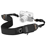 K&F CONCEPT Kameragurt, Professioneller Breit Kamera Gurt, Verstellbarer Kamera Schultergurt 109-133 CM für SLR DSLR Spiegelreflexkameras, Camera Strap mit Abnehmbare Reiß