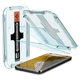 Spigen Glas.tR EZ Fit Schutzfolie kompatibel mit Samsung Galaxy S22, 2 Stück, Kratzfest, Kristallklar, 9H Härte F