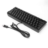 Annadue Mechanische Gaming-Tastatur FN-Kombinationstastenkombination RGB-LED-hintergrundbeleuchtete Kabelgebundene Computertastatur für PC-Gamer, PS5, Laptop