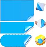 Selbstklebend Unterwasser Reparatur Pool Flicken,24 Stück,PVC Pool Reparaturset,Selbstklebende Reparaturflicken Pool für Schwimmbecken,PVC Reparaturset Pool Flicken,Klebeflicken Pool Für Wasserb
