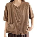 Bluse Rostbraun Mit Crop Long Oktoberfest Bügelfreie Umstandsmode Strickshirt Bügelfrei Wanderblusen Volant Biker Koralle Button Gemustert Glänzend Surfer Weiten 50er F