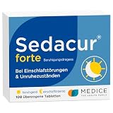 Sedacur forte 100 Dragees - bei Einschlafstörungen & Unruhezuständen - p