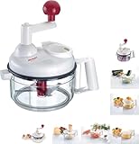Westmark 97142260 Küchenmaschine, Edelstahl, Weiß/R
