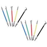 IC Chip Repair Thin Blade CPU NAND Remover BGA Wartungsmesser für Handy Reparatur (Entfernen der CPU und Entfernen des Klebers, 5-teiliges Set)