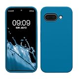 kwmobile Handyhülle für Google Pixel 9a Hülle, für Pixel 9a Case - Hülle Silikon - kabelloses Laden - Karibikb