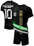 IIIII20Fo7IIIII Fussball Deutschland Trikot Em 2024 Kinder mit eigenem Namen personalisiert - Jungen National Fußball Kind Trikots - Jungs Fanartikel deutsche Nationalmannschaft XTH5BG