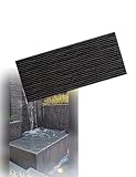 Leichtes PU-Steinfurnier, wasserdichte Kunstfels-Paneele für Wasserspiel & dekorative Wand, einfache Installation (10 Stück)